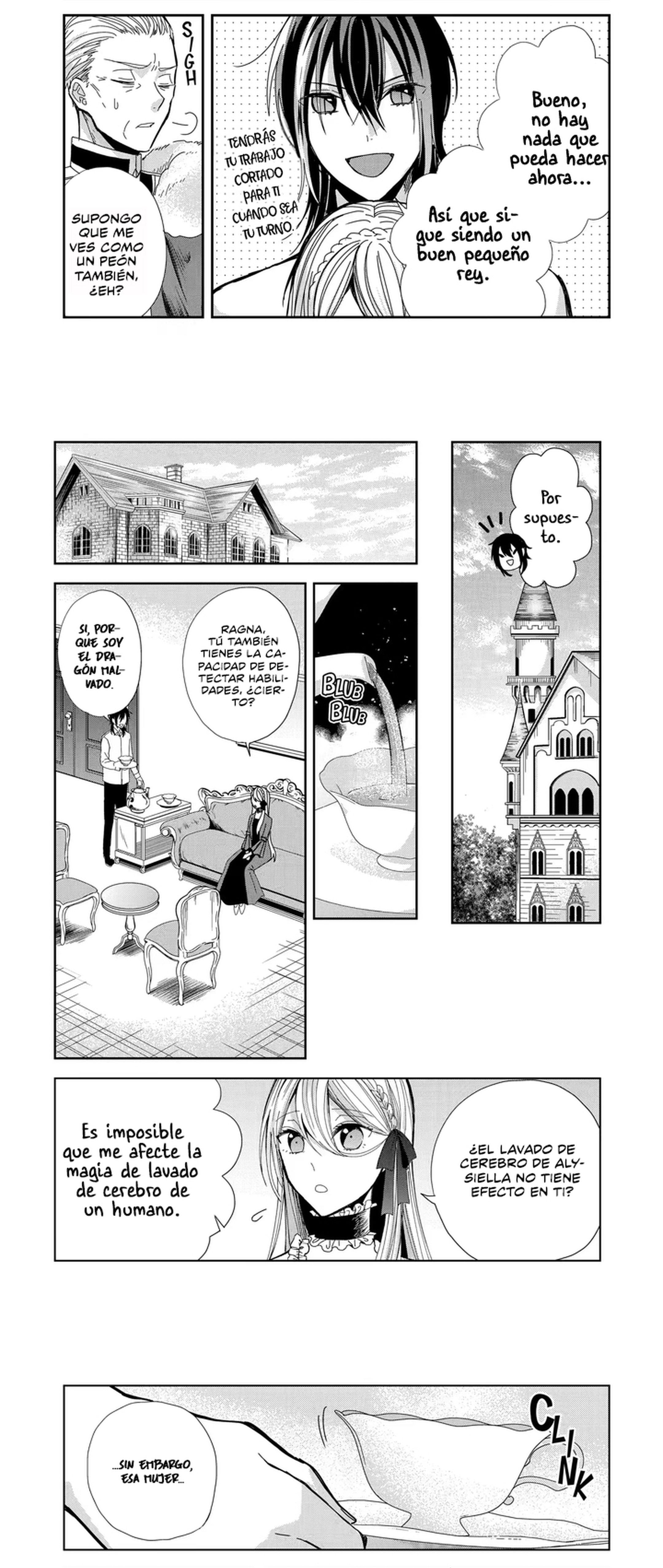 En su quinta vida, la villana vive con el dragón malvado. El dragón malvado de la ruina quiere mimar a su novia > Capitulo  > Page 10